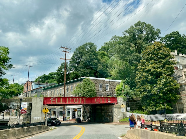 Homepage Image of Old Ellicott City.